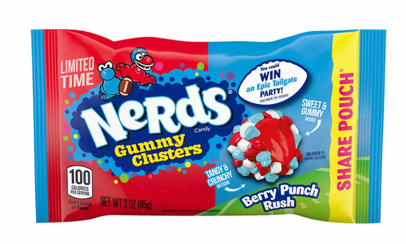 Nerds Gummy Clusters - Berry Punch Rush - 85g
