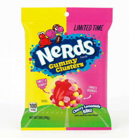 Nerds Gummy Clusters - Cherry Lemonade Blitz - 141g