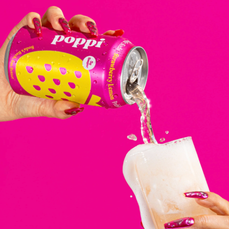 POPPI - Strawberry Lemon - 355mL