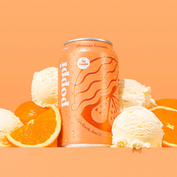POPPI - Orange Cream - 355mL