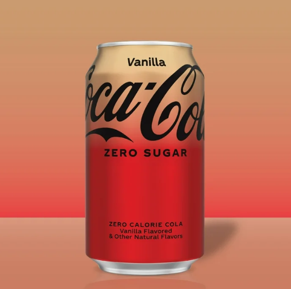 Coca Cola - Vanilla Zero Sugar - Soda Pop - 355ml