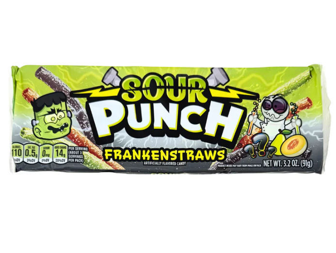 Sour Punch - Frankenstraws - 91g