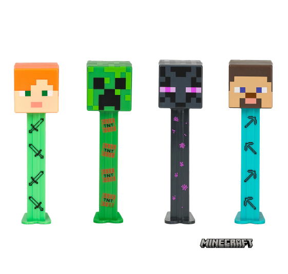 PEZ - Minecraft Gift Box