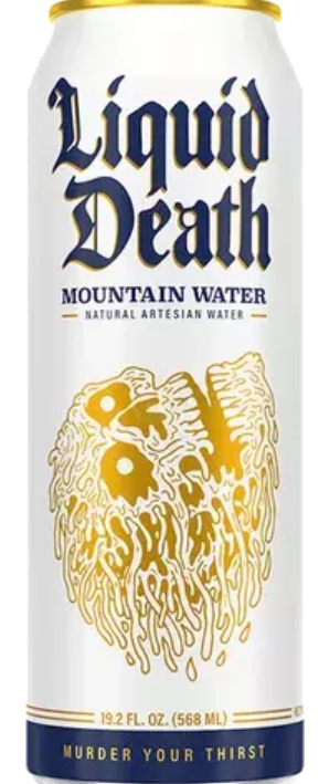 Liquid Death - Mountain Water - 568ml (USA)