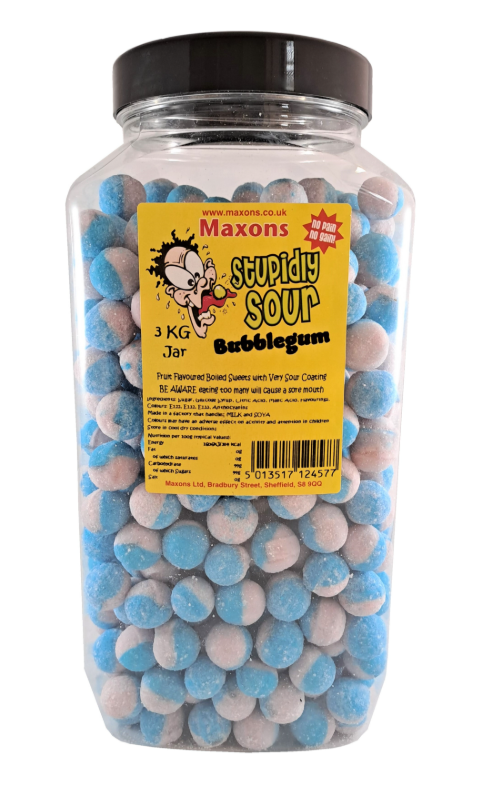 Maxons - Stupidly Sour - Sour Candy Balls