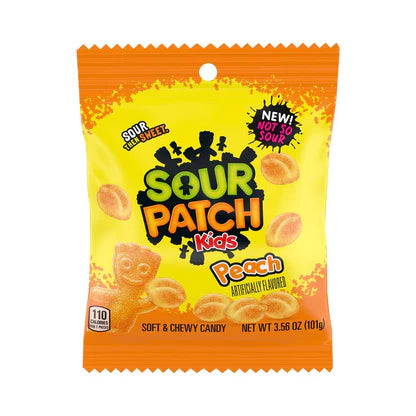 Sour Patch Kids - Peach - Theatre Bag - 101g