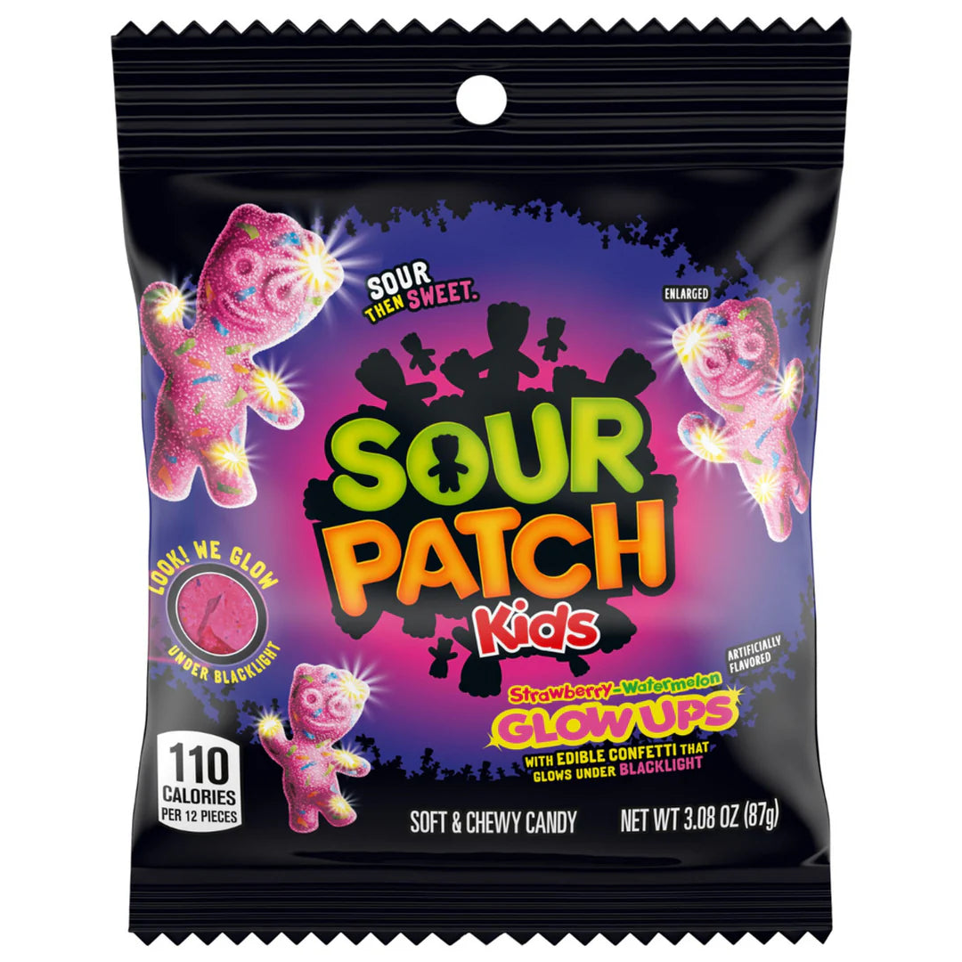 Sour Patch Kids - Glowups - Theatre Bag - 87g