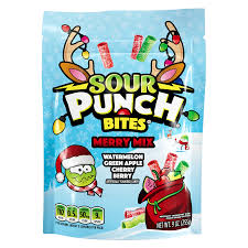 Sour Punch - Merry Mix Bites - 255g
