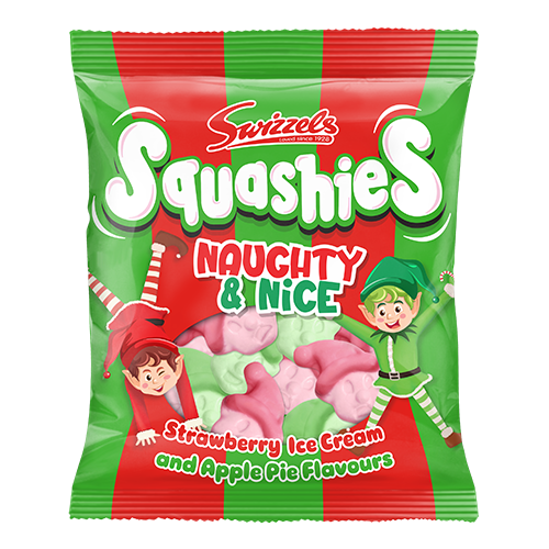 Swizzels - Squashies Naughty Or Nice - Theatre Bag - 120g (UK)