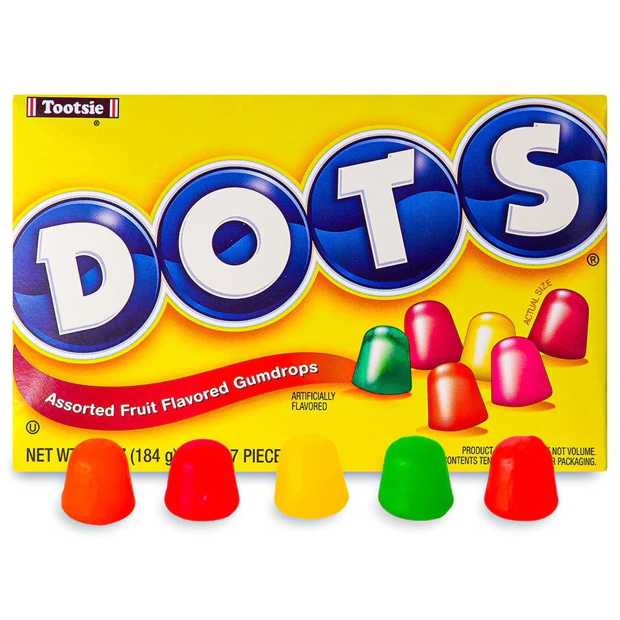 Tootsie - Dots Assorted - Theatre Box - 184g