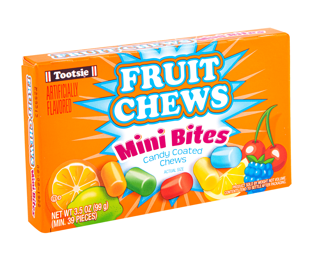 Tootsie - Fruit Chews Mini Bites - Theatre Box - 99g