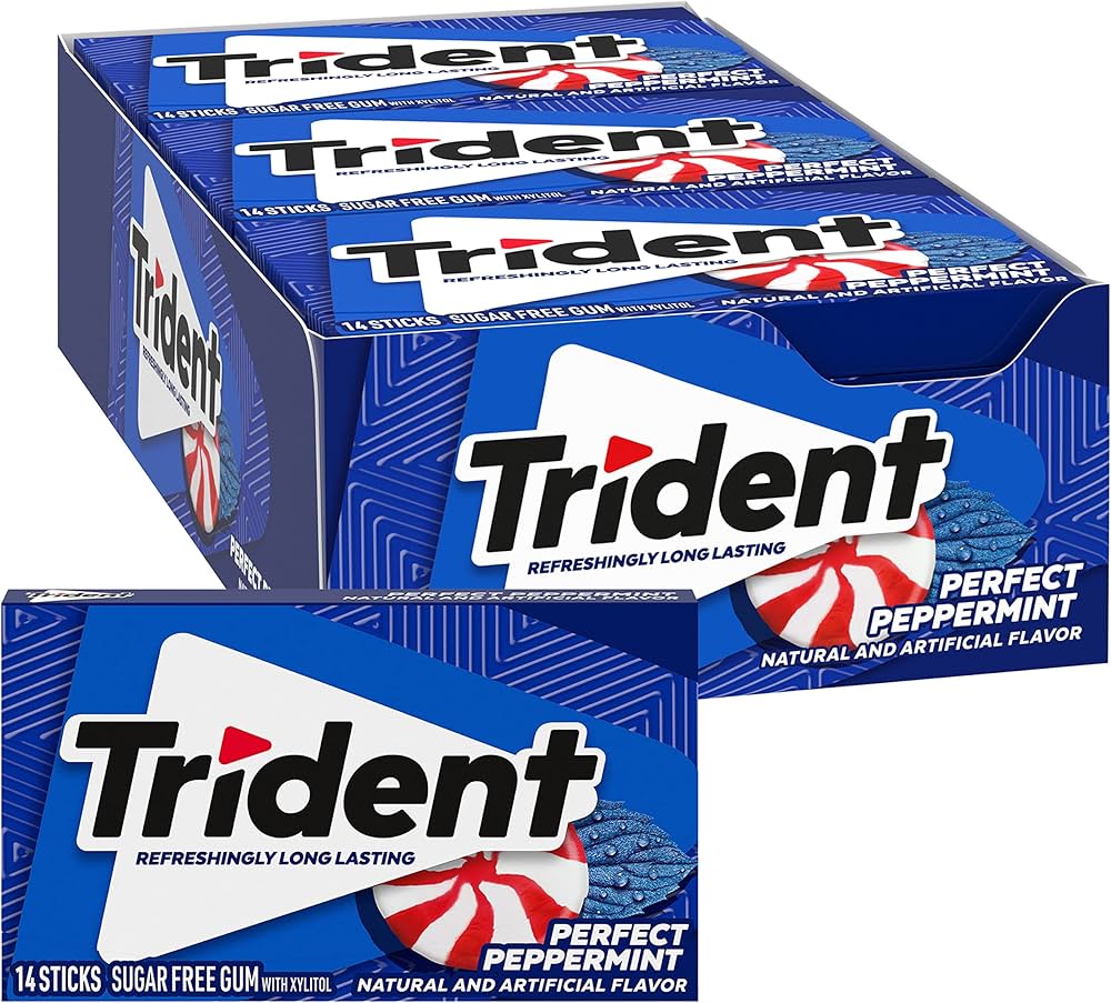 Trident - Perfect Peppermint Gum - 1 pack