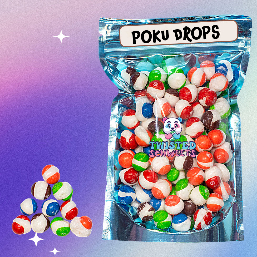 Freeze Dried Candy Schweets - Poku Drops (Skittles)