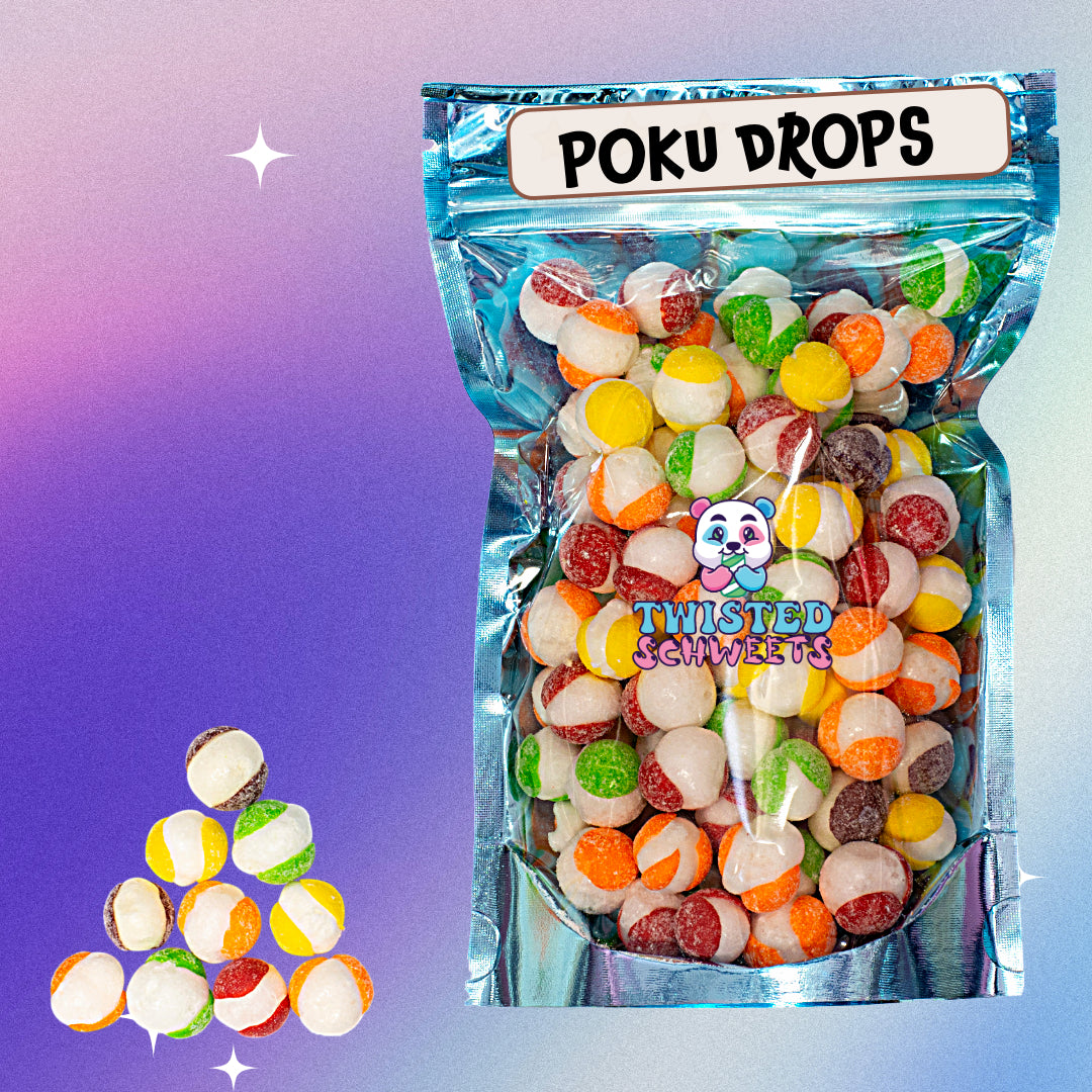 Freeze Dried Candy Schweets - Poku Drops (Skittles)