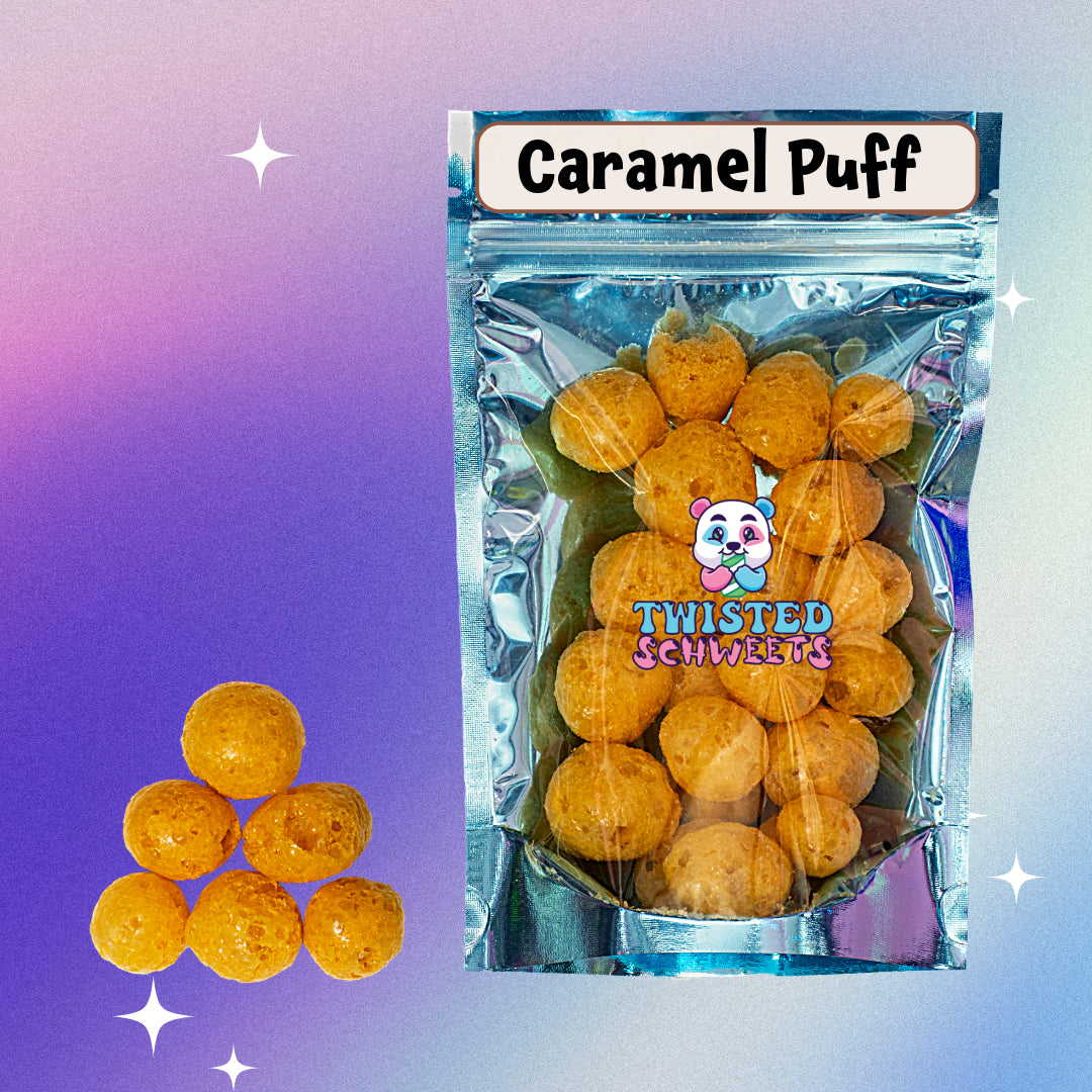 Freeze Dried Candy Schweets - Caramel Puffs