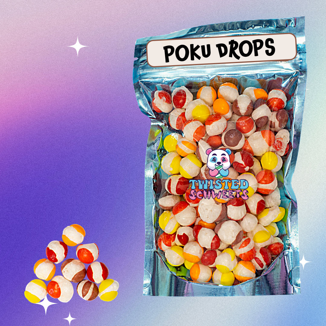 Freeze Dried Candy Schweets - Poku Drops (Skittles)