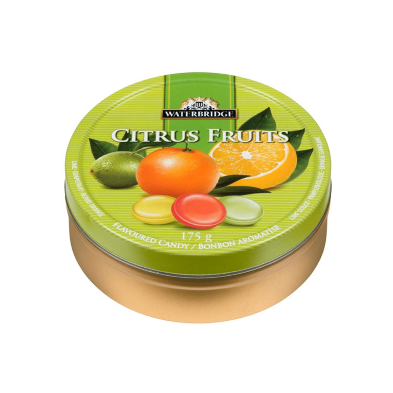 Waterbridge - Citrus Fruits Candy Tin - 175g (UK)