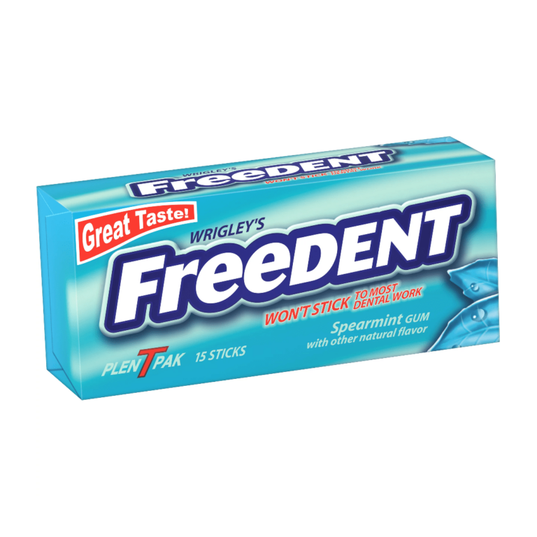 Wrigley - Freedent Spearmint - Gum - 1 pack