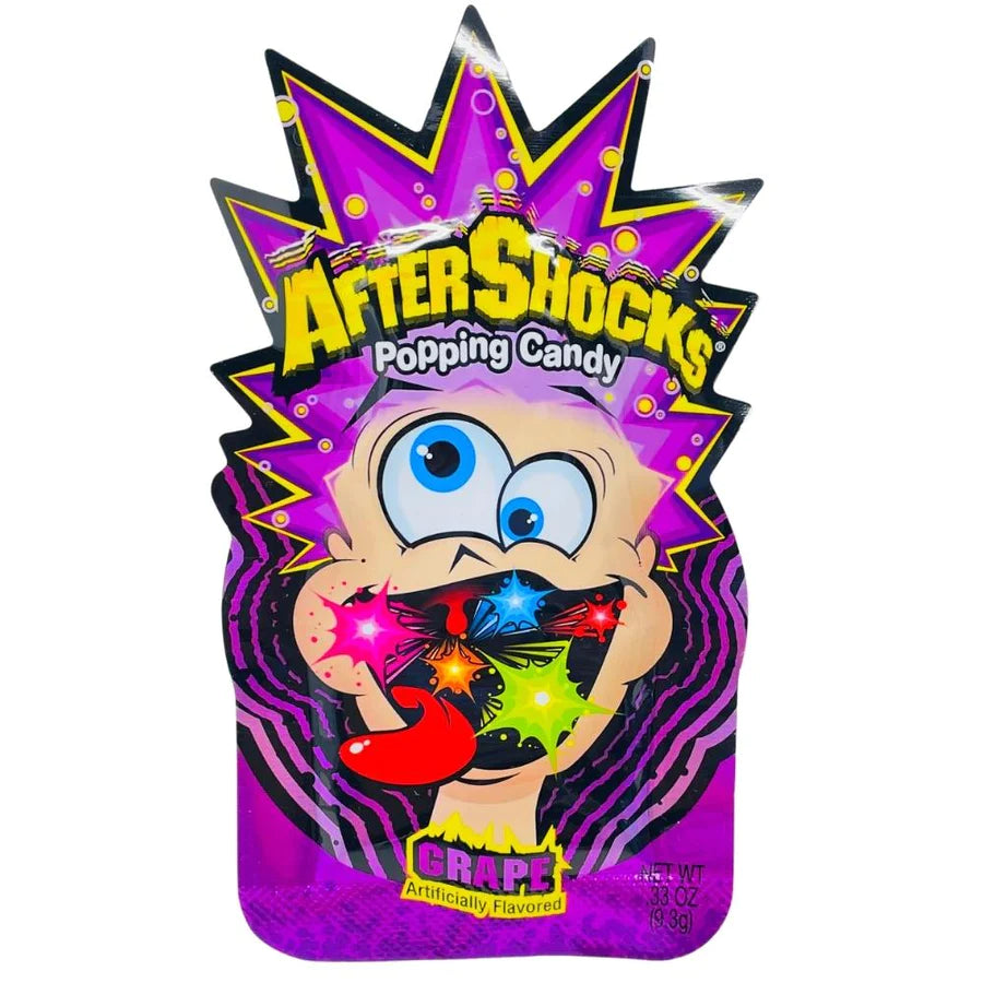 Aftershocks - Popping Candy - Grape - 9g