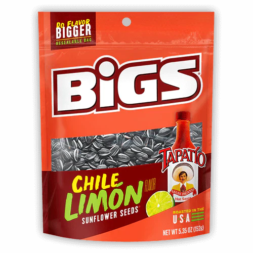 BIGS - Chile Limon - Sunflower Seeds - 152g