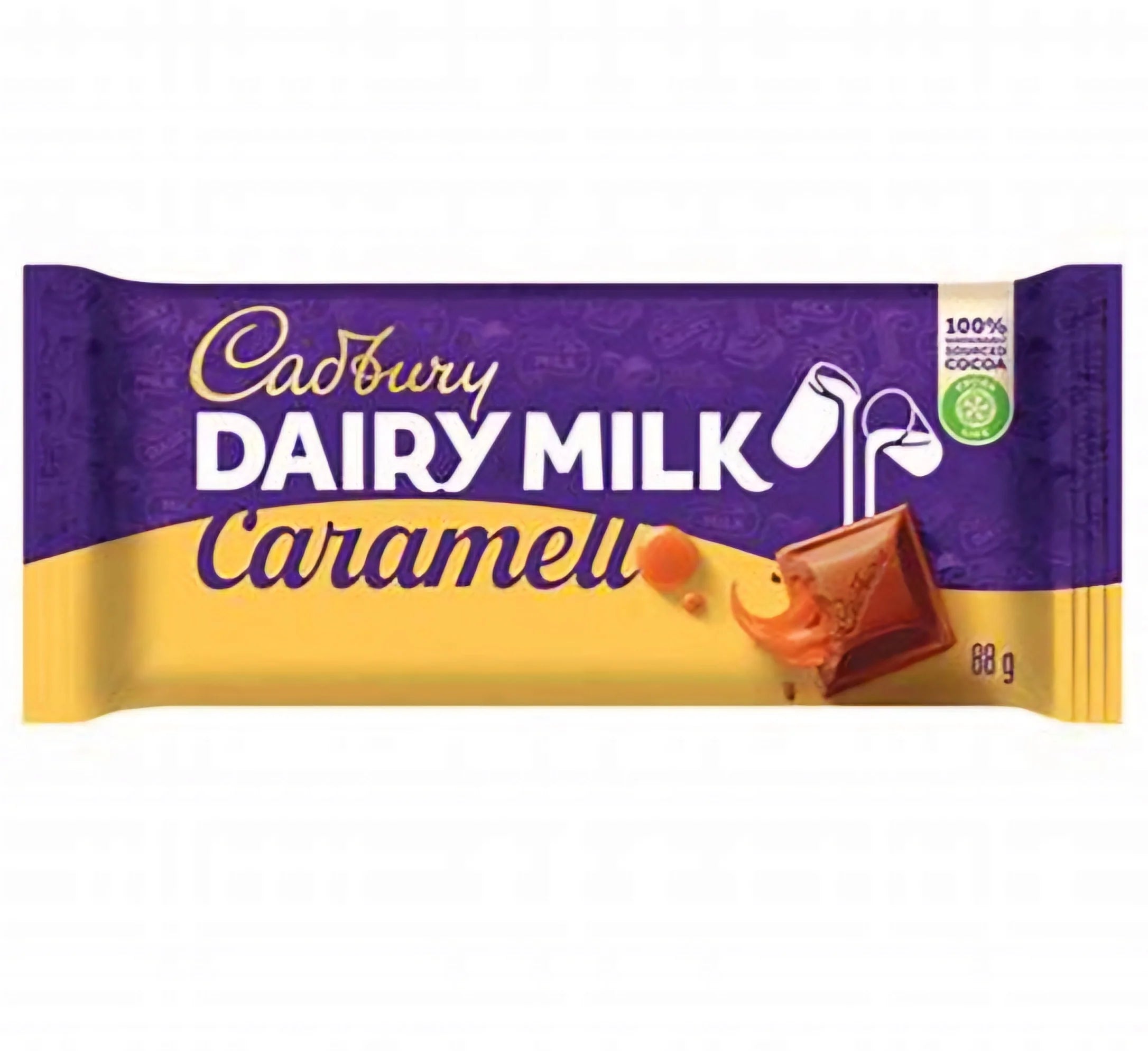 Cadbury - Dairy Milk Caramel Block- Chocolate Bar - 120g (UK)