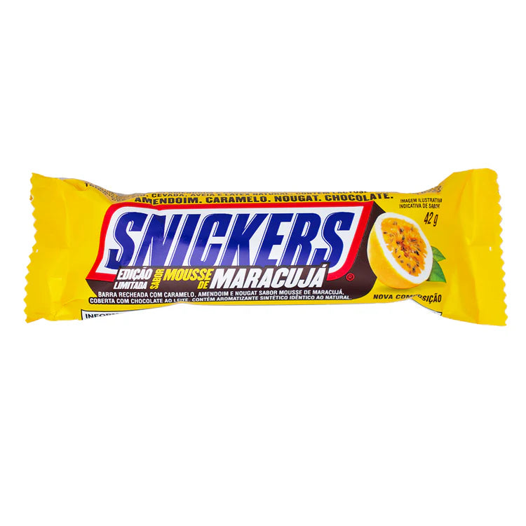 Snickers - Passionfruit Mousse - Chocolate Bar - 40g (Brazil)