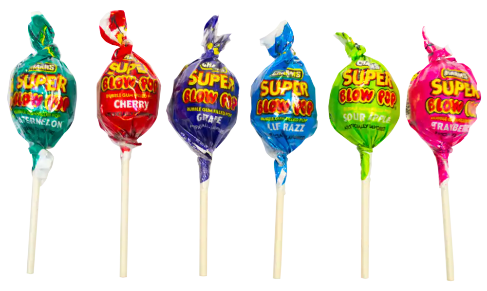 Charms® - Super Blow Pop - Assorted Flavours - 1pc