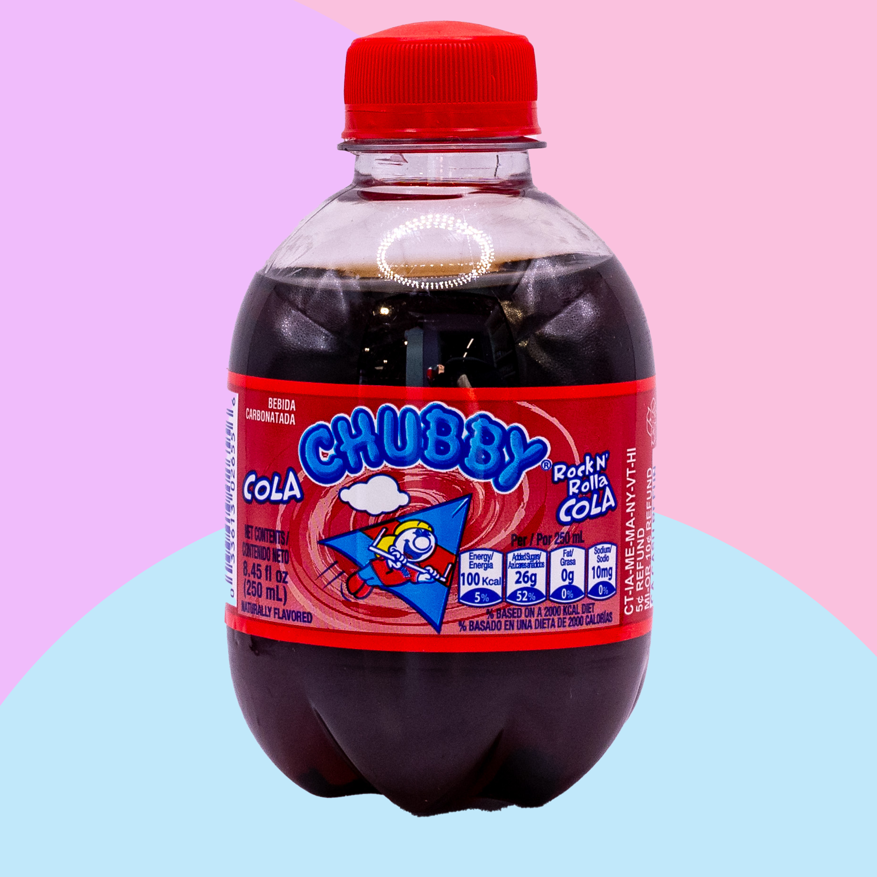 Chubby - Rock N' Rolla Cola - Soda Pop - 250ml