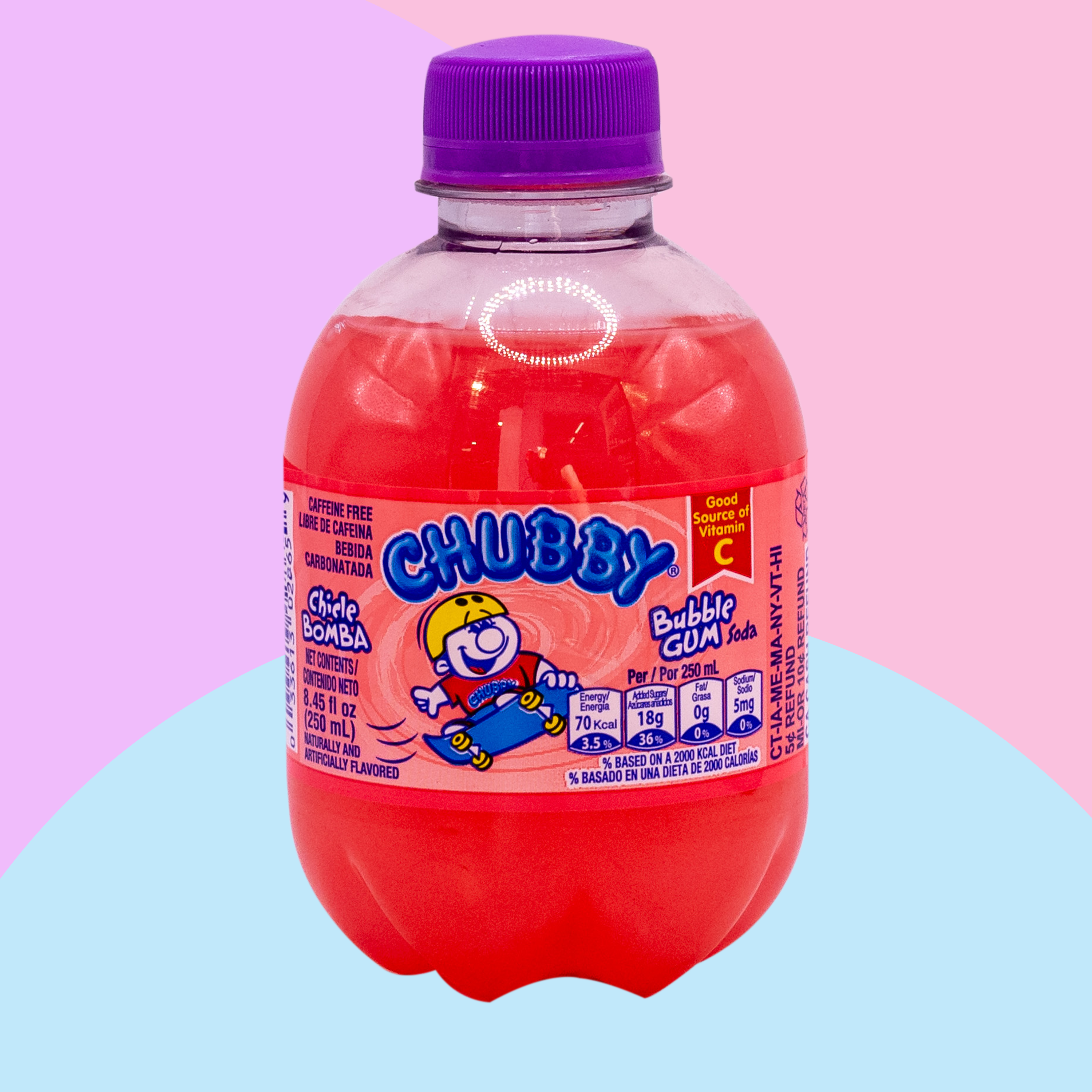 Chubby - Bubble Gum - Soda Pop - 250ml