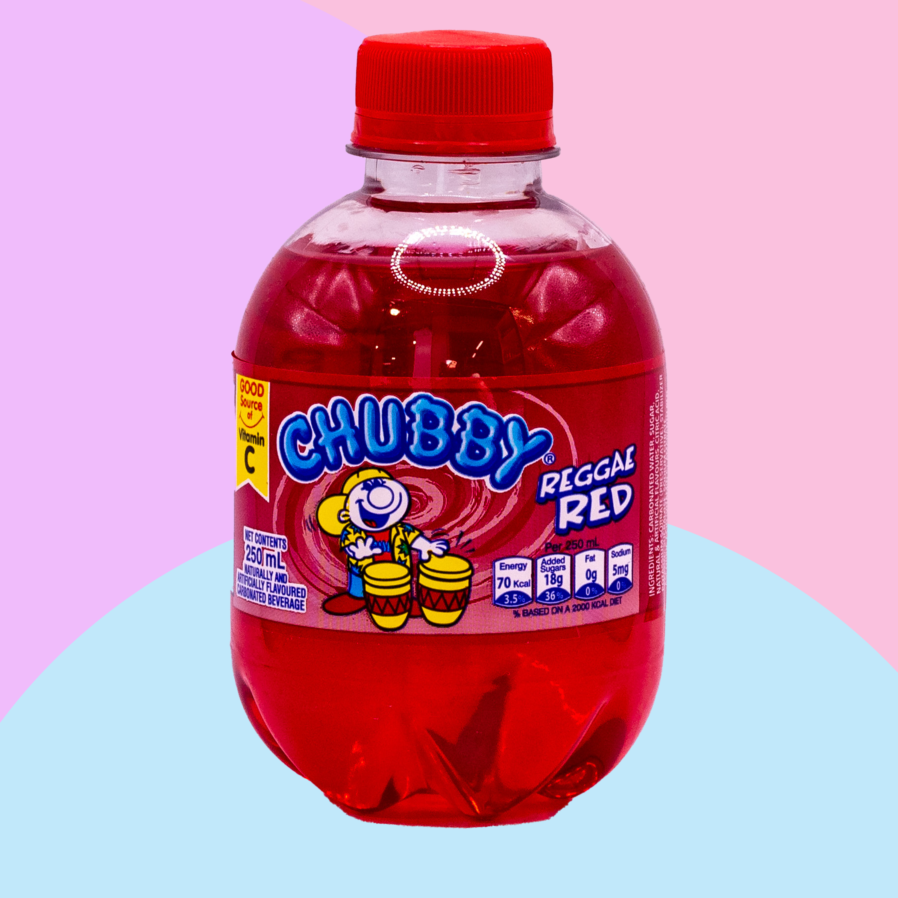 Chubby - Reggae Red - Soda Pop - 250ml
