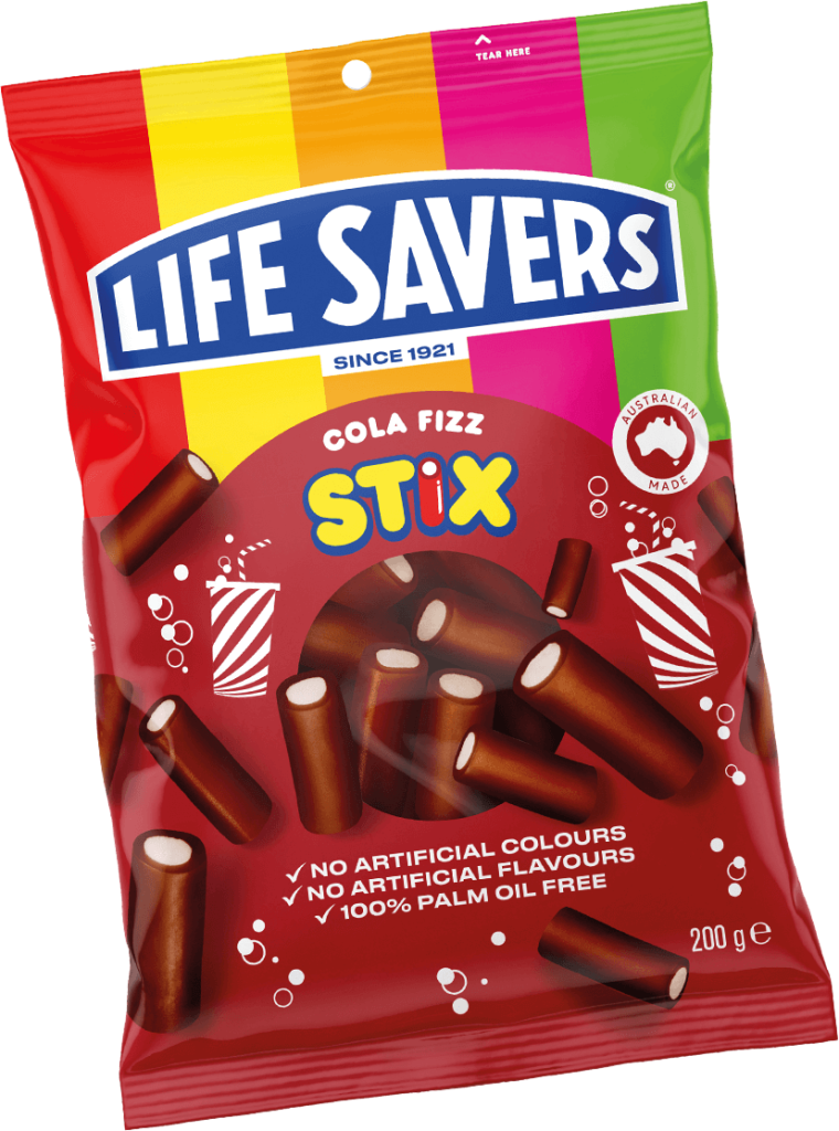 LifeSavers Stix - Cola Fizz - 200g (Australia)