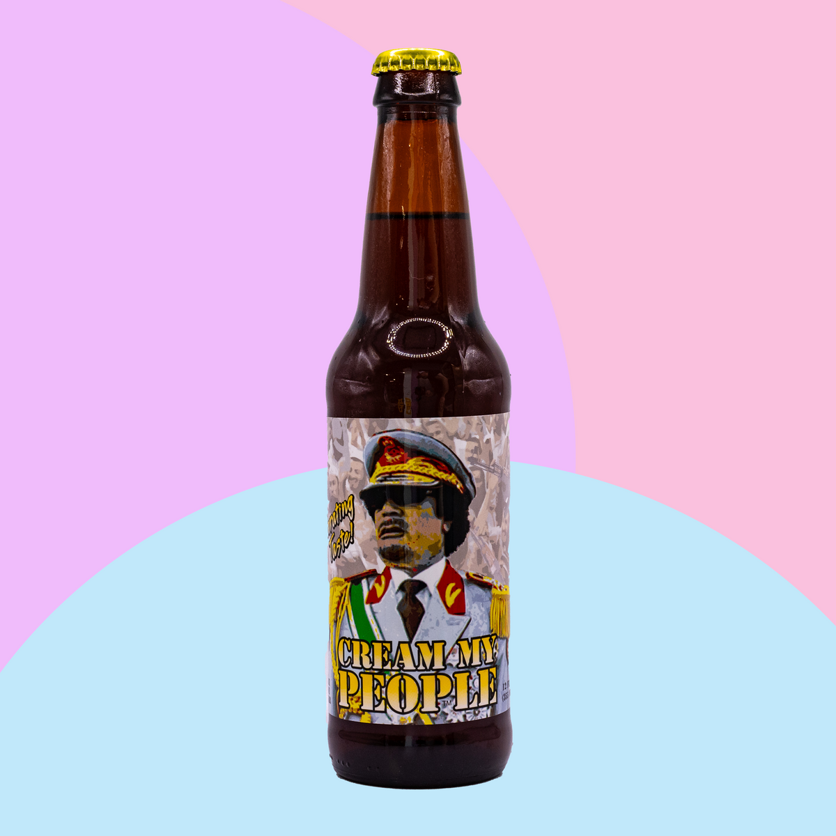 Rocket Fizz Cream My People Soda Pop 355ml