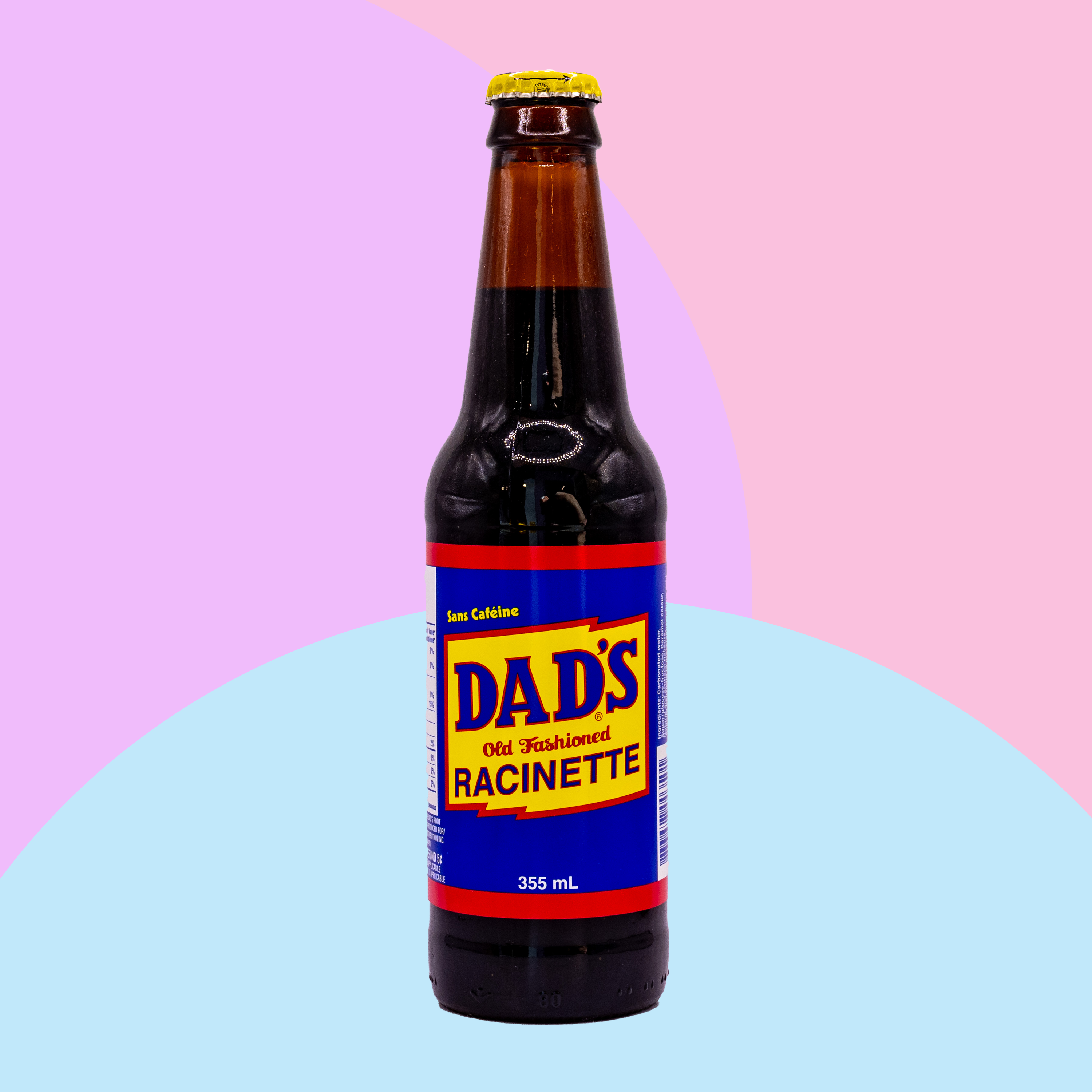 Dad's - Old Fashioned Root Beer -  Soda Pop - 355ml