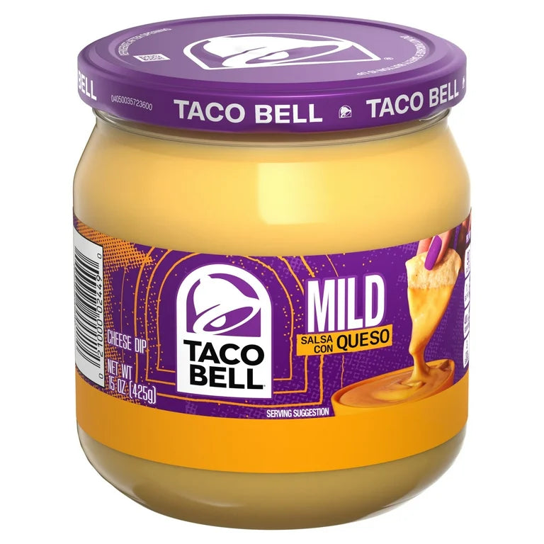 Taco Bell - Mild Salsa Queso Dip - 425g