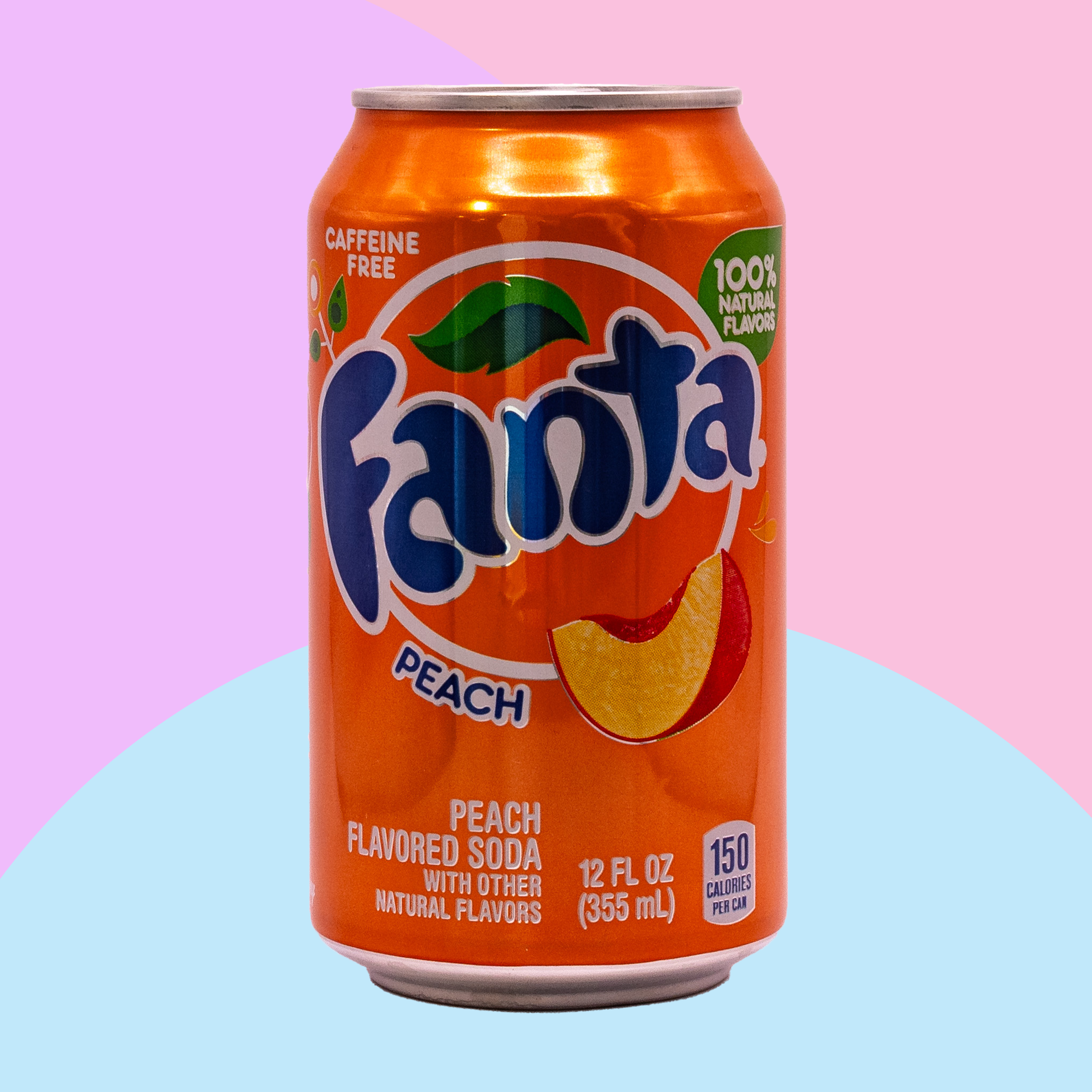 Fanta - Peach - Soda Pop - 355ml