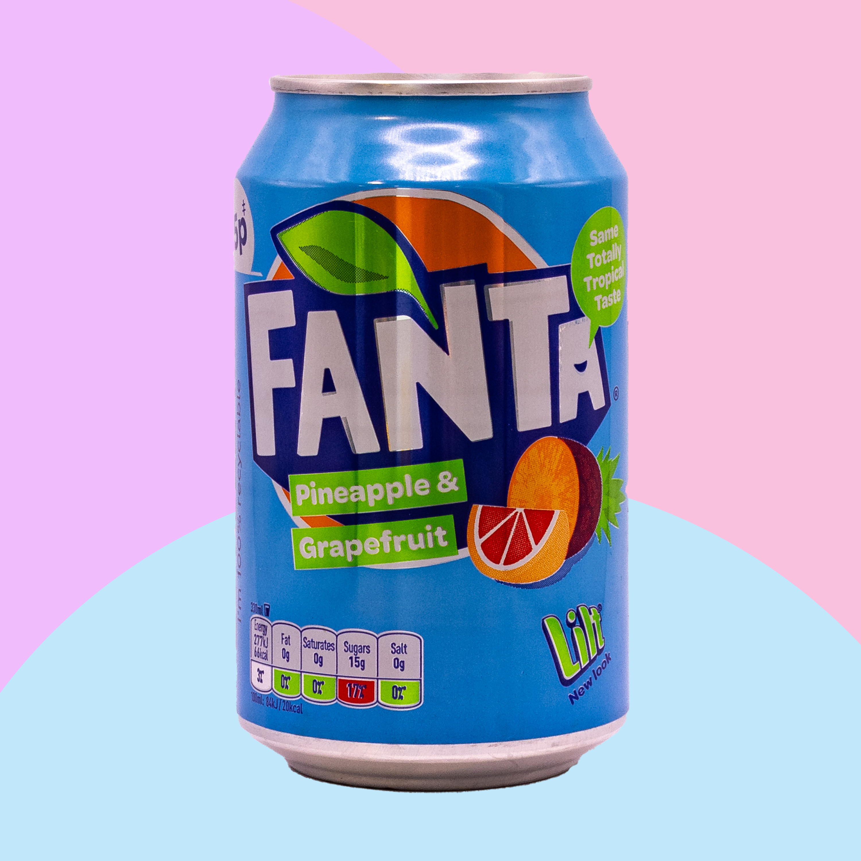 Fanta - Pineapple Grapefruit- Soda Pop - 330ml (UK)