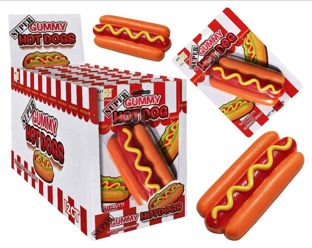 Albert's - Super Gummy - Hot Dog - 150g