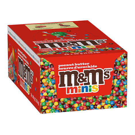 M&M's - Minis Mega Tube - Peanut Butter - 50g