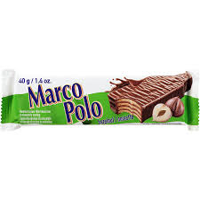 Marco Polo - Hazelnut Chocolate Wafer Bar - 40g (Europe)