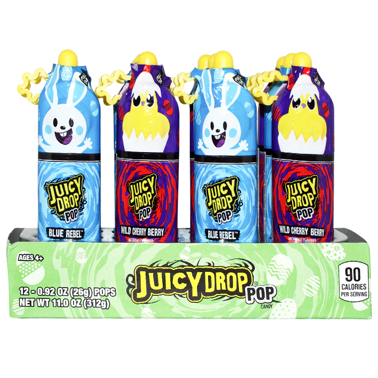 Topps Easter Juicy Drop Pops - 26g