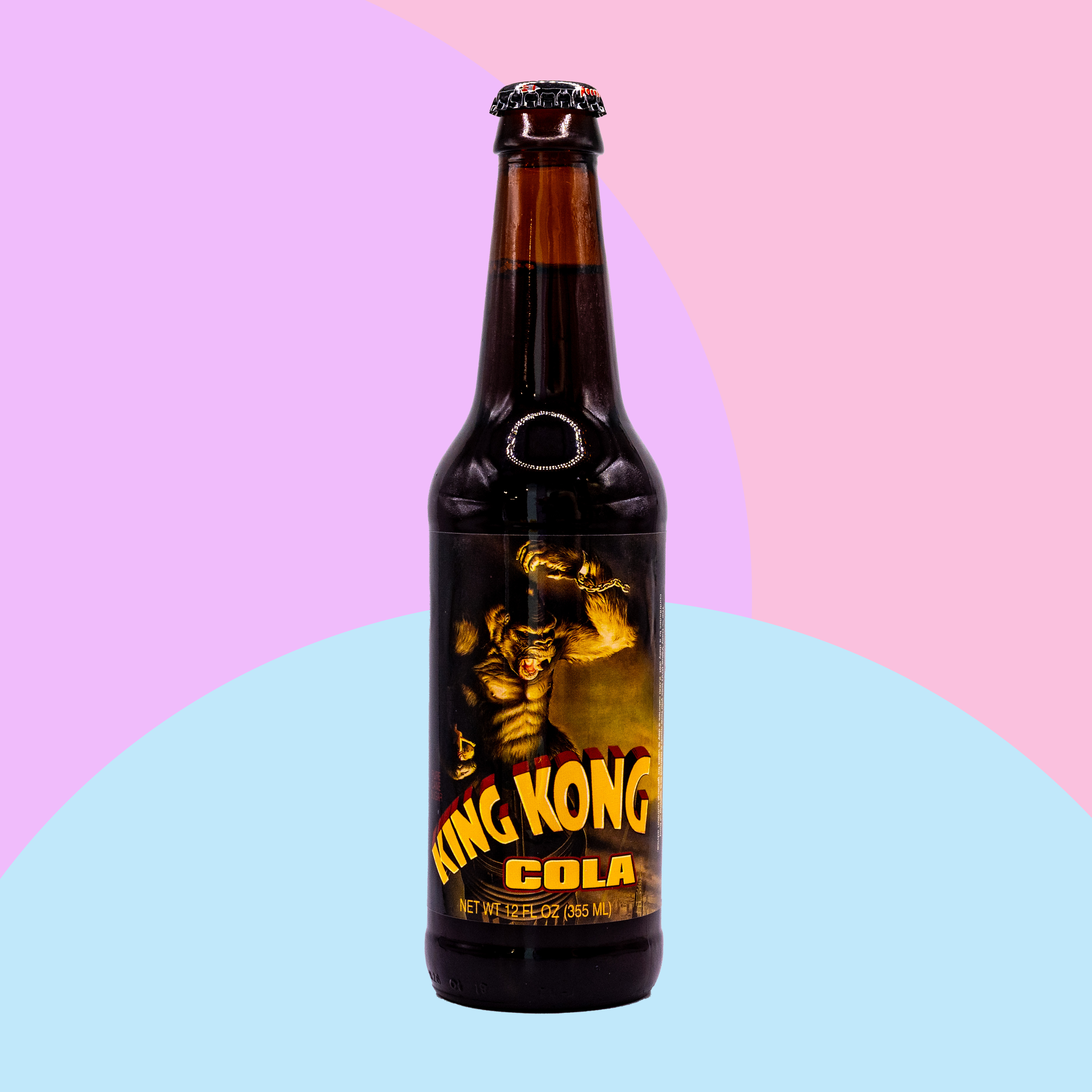 Rocket Fizz - King Kong Cola Soda Pop - 355ml