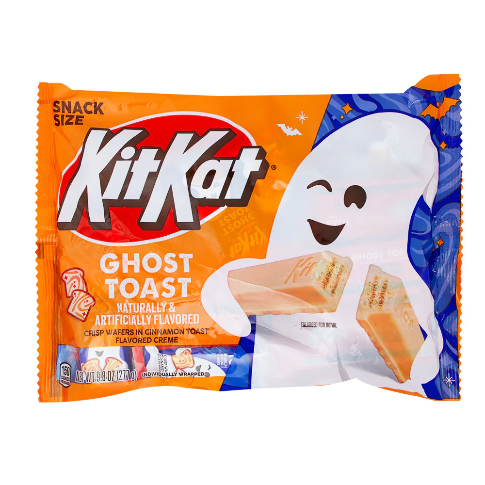 Kit Kat - Ghost Toast - Mini Chocolate Bar with Cinnamon Toast Flavoured Cream - 277g