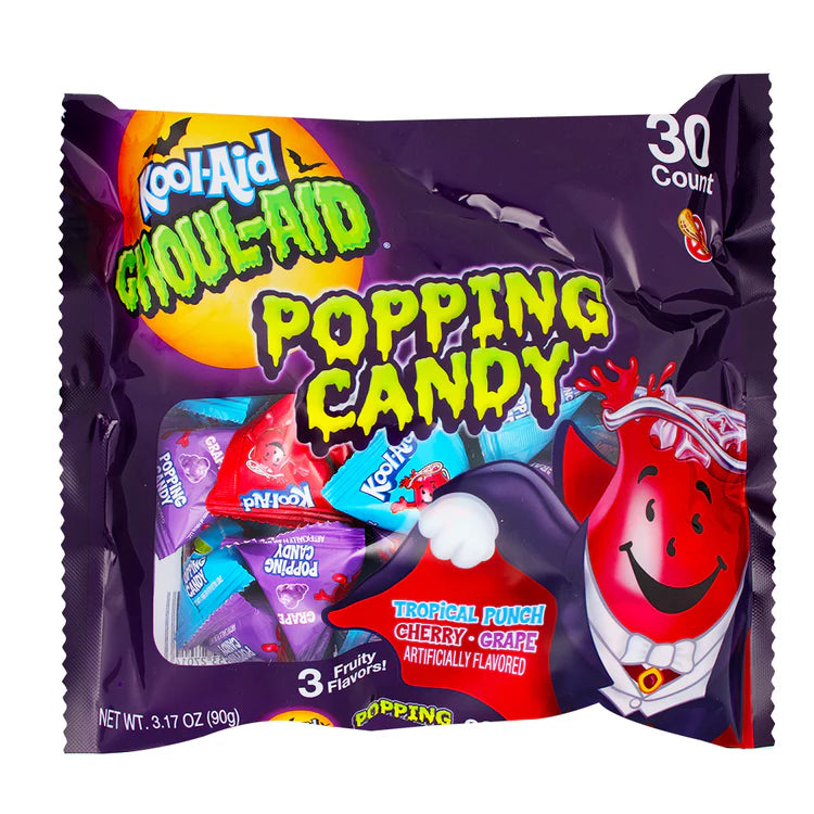 Kool-Aid - Ghoul-Aid Halloween Popping Candy - 30pcs
