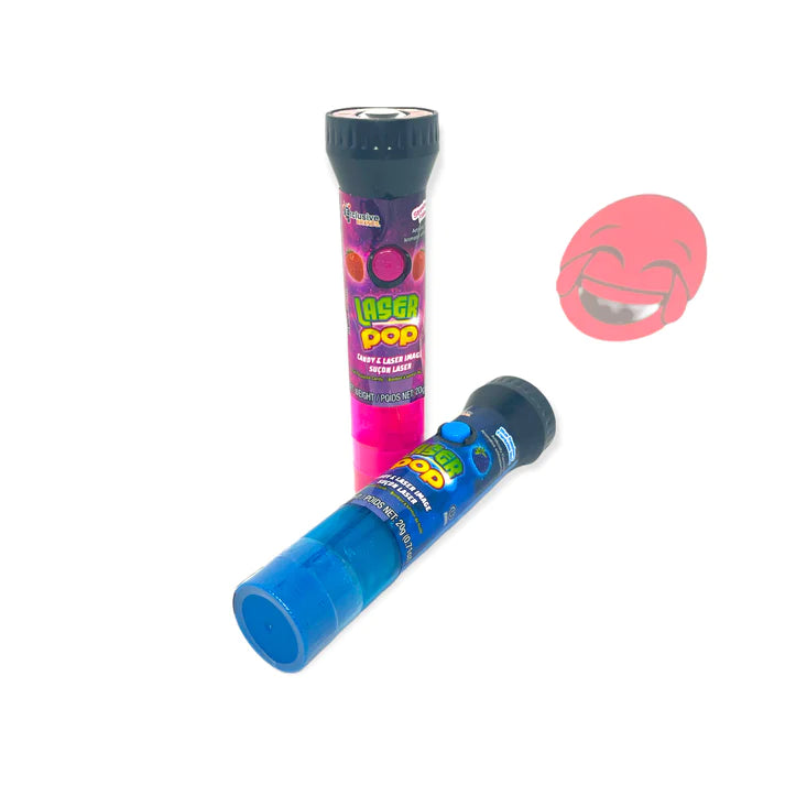Emoji Laser Pop - Toy Candy - 1pc