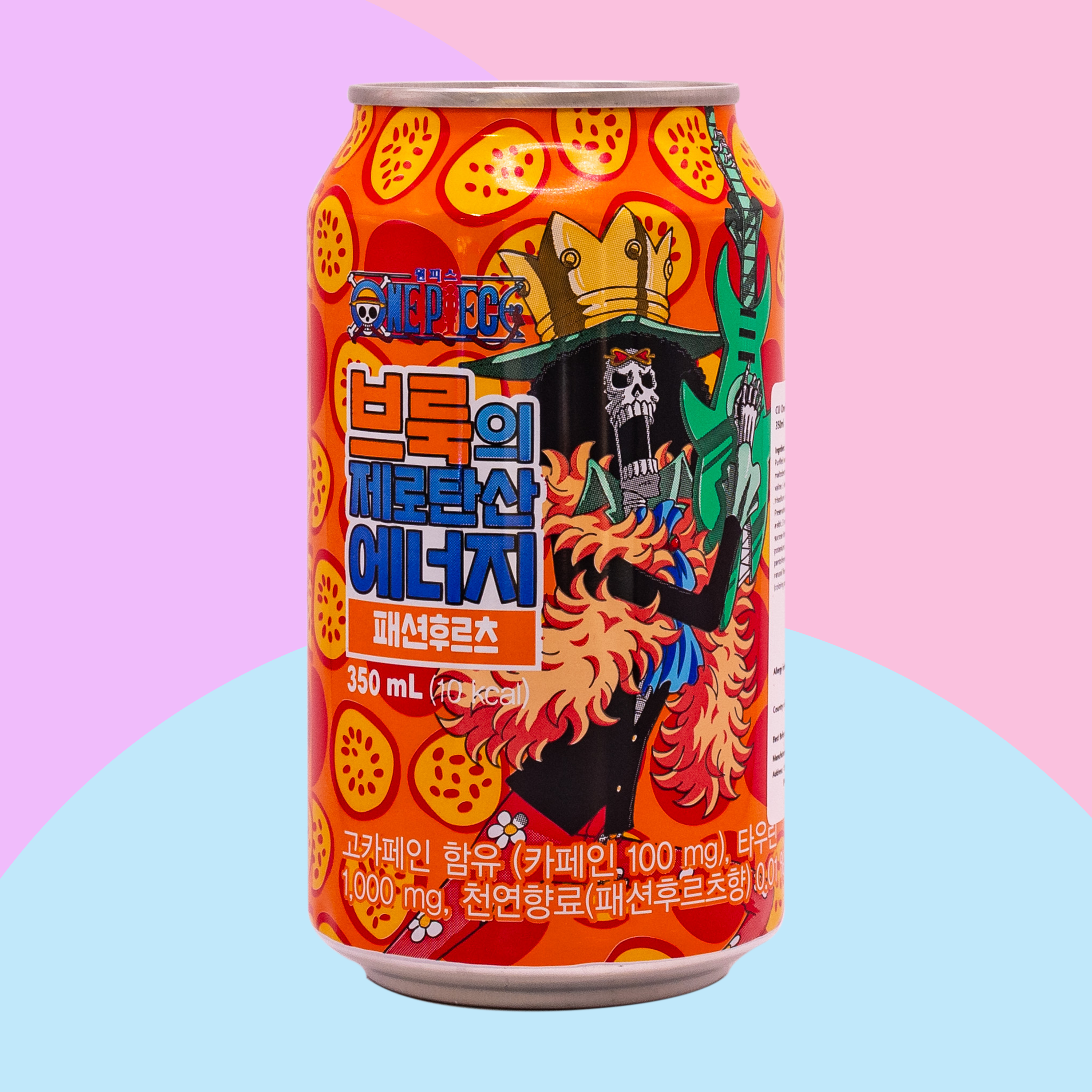 One Piece - Passionfruit - Zero Sugar - Energy Drink - 330ml (Korea)