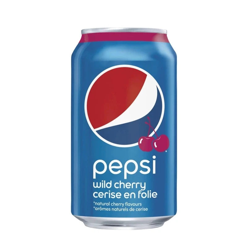 Pepsi - Wild Cherry - Soda Pop - 355ml
