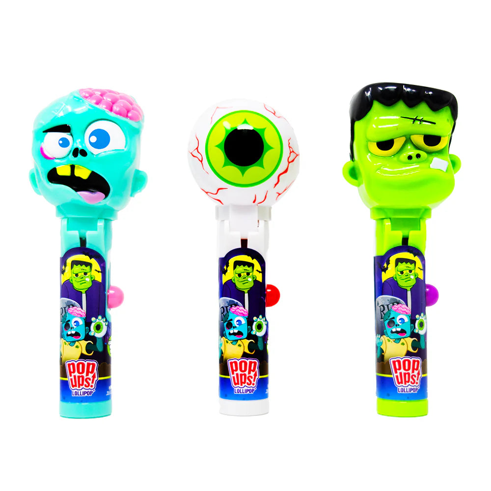 POP UPs - Candy Monster Mix  - Lollipop Dispenser - 1pc