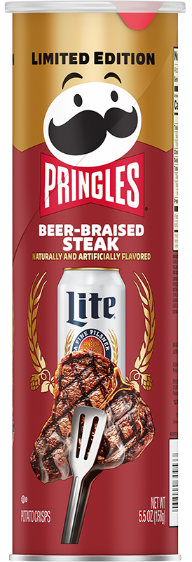Pringles - Beer Braised Steak - 158g (USA)