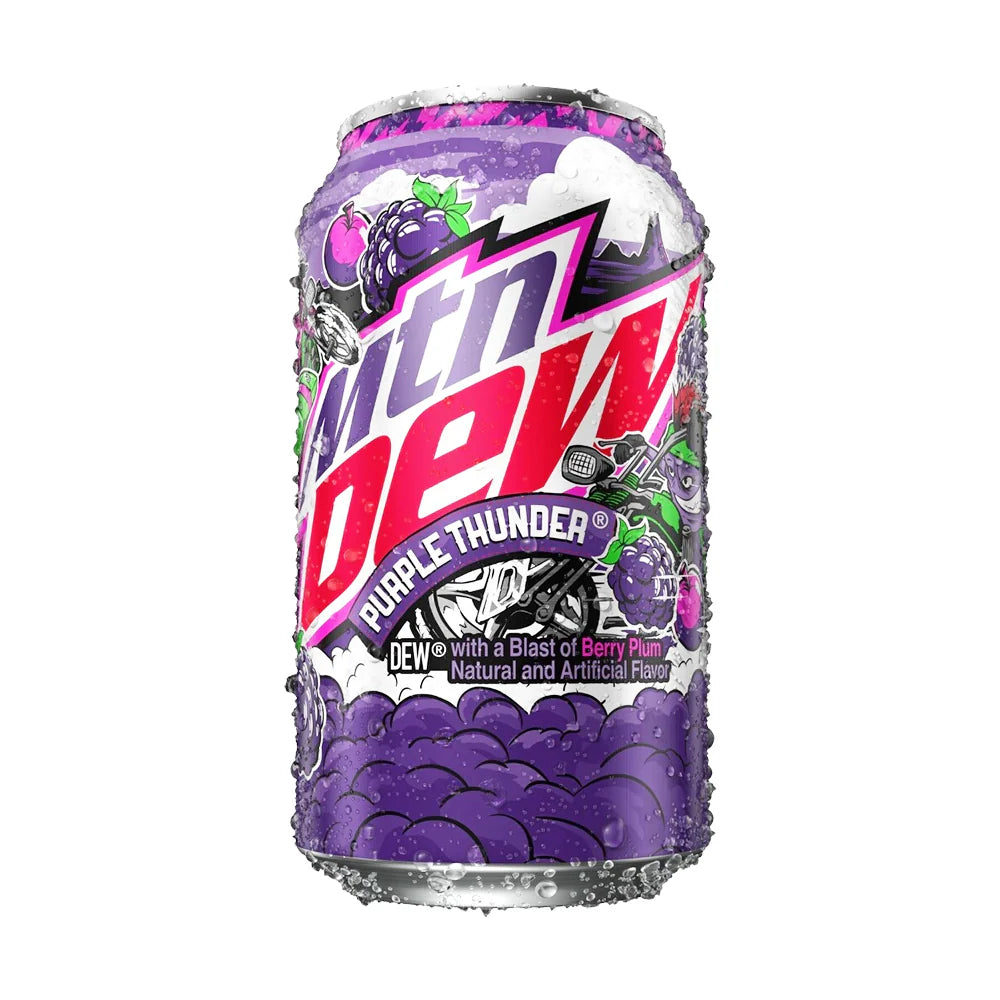 Mountain Dew - Purple Thunder (Berry Plum) - 355ml