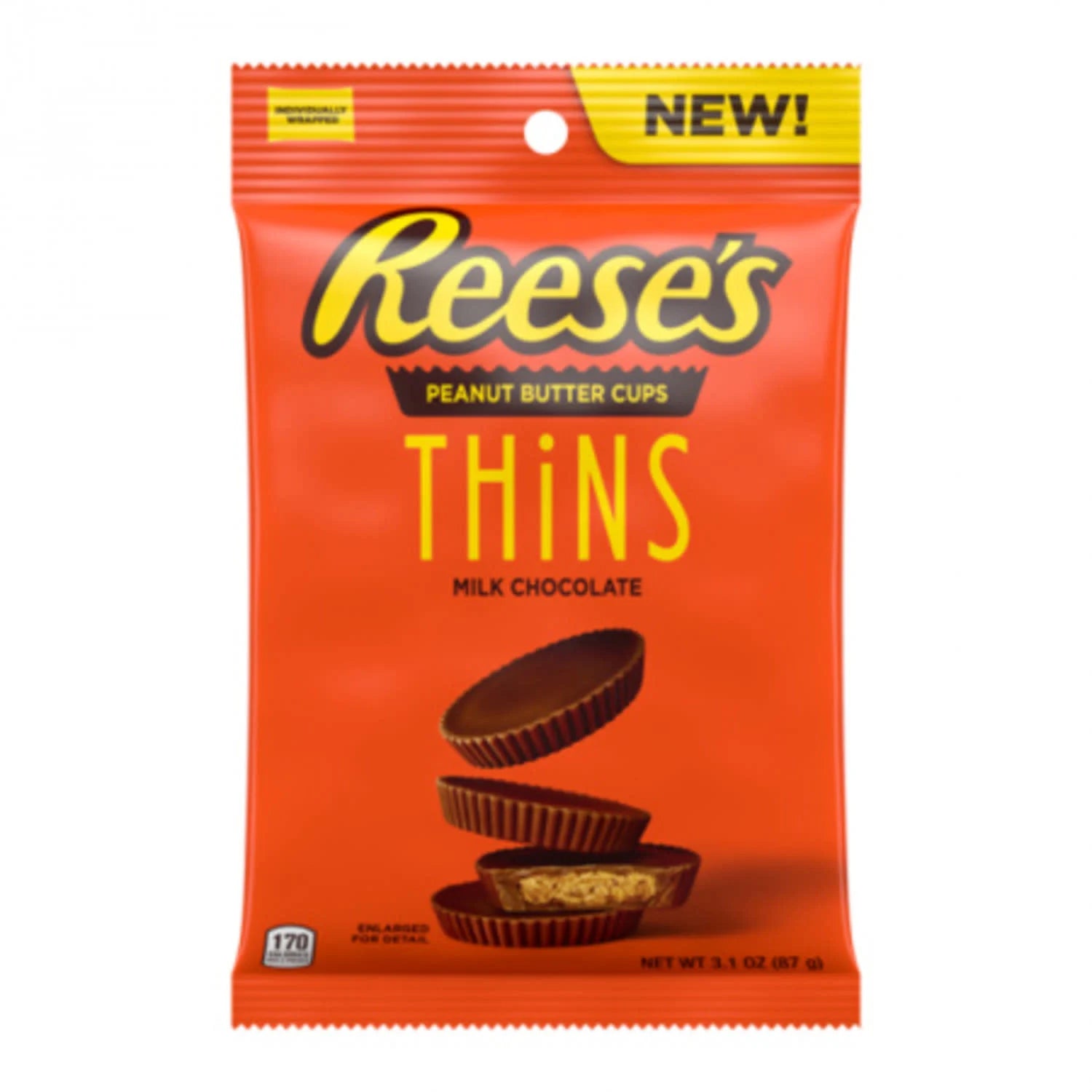 Reese's - Peanut Butter Cups Thins - 87g